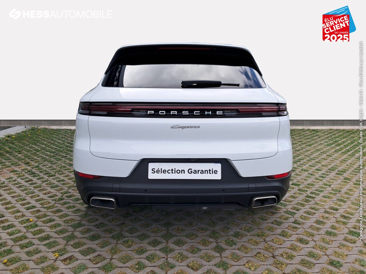 Véhicule d'occasion PORSCHE CAYENNE 3.0 V6 470CH E-HYBRID TOUVRANT SIEGES CUIR GPS CAMERA CARPLAY BOSE HUD chez Renault Colmar