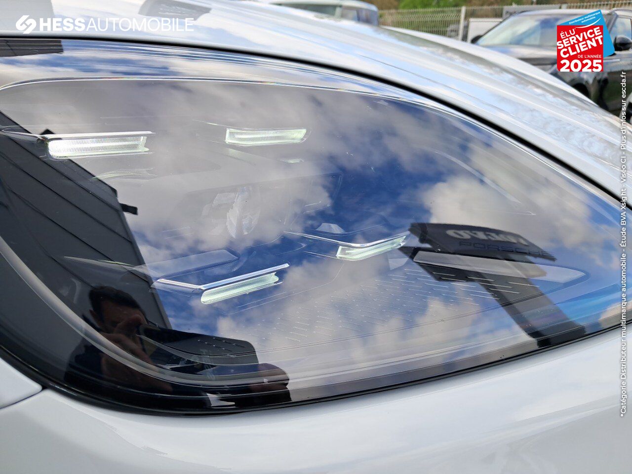 Véhicule d'occasion PORSCHE CAYENNE 3.0 V6 470CH E-HYBRID TOUVRANT SIEGES CUIR GPS CAMERA CARPLAY BOSE HUD chez Renault Colmar