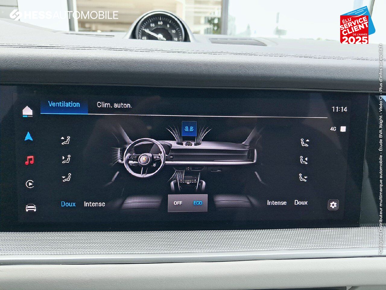 Véhicule d'occasion PORSCHE CAYENNE 3.0 V6 470CH E-HYBRID TOUVRANT SIEGES CUIR GPS CAMERA CARPLAY BOSE HUD chez Renault Colmar