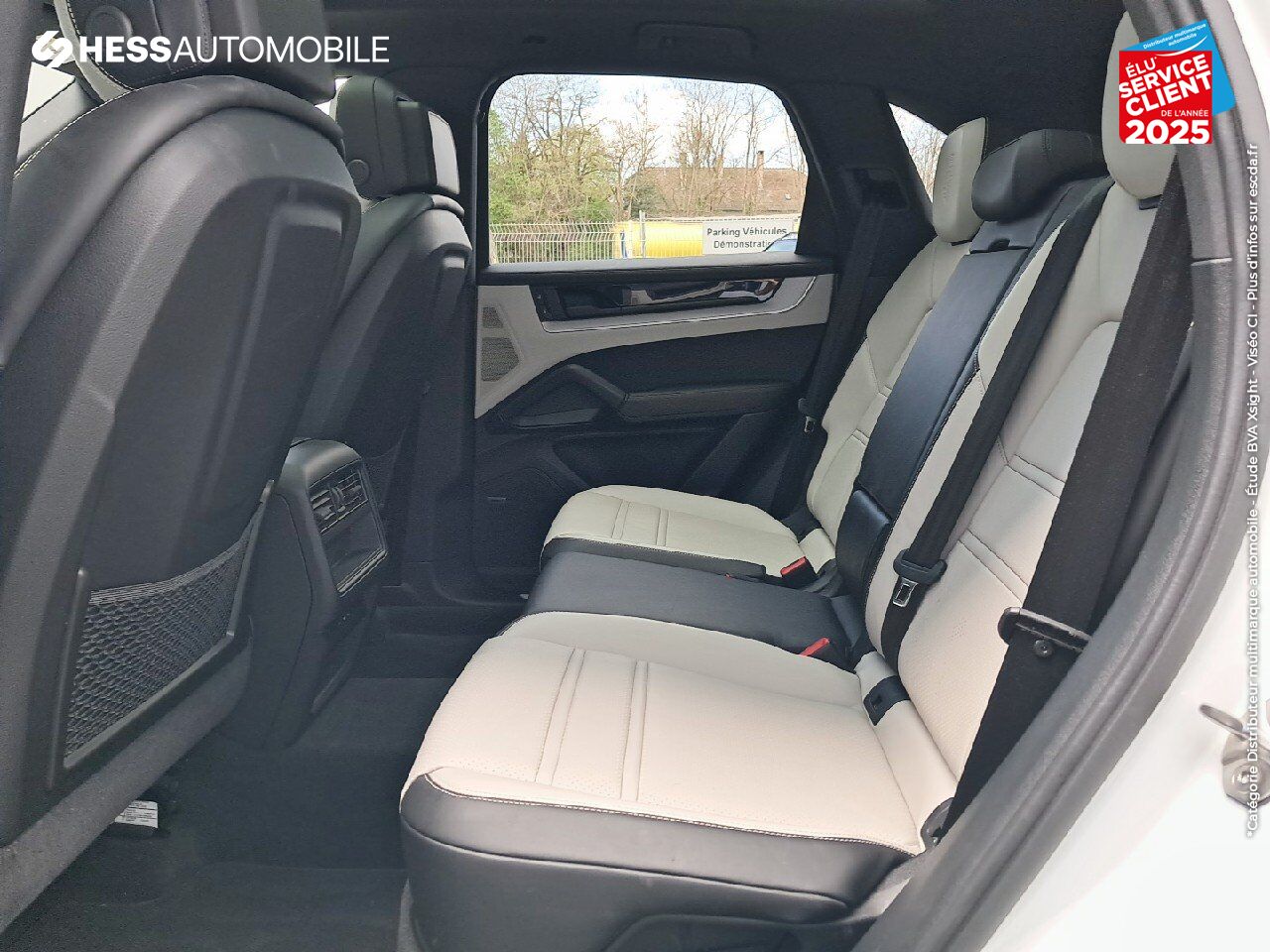 Véhicule d'occasion PORSCHE CAYENNE 3.0 V6 470CH E-HYBRID TOUVRANT SIEGES CUIR GPS CAMERA CARPLAY BOSE HUD chez Renault Colmar