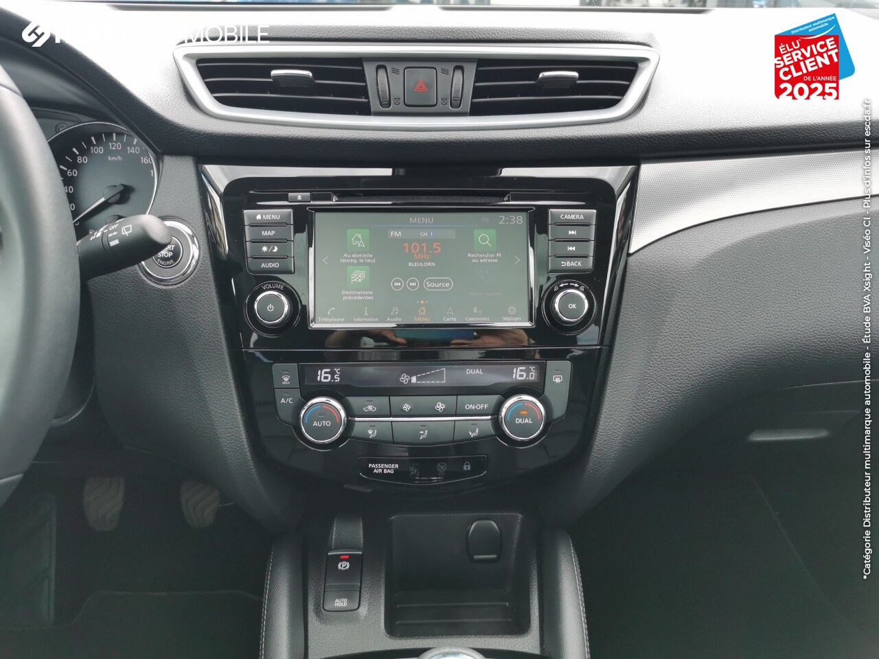 Véhicule d'occasion NISSAN QASHQAI 1.3 DIG-T 140CH TEKNA 2021 chez Nissan Thionville