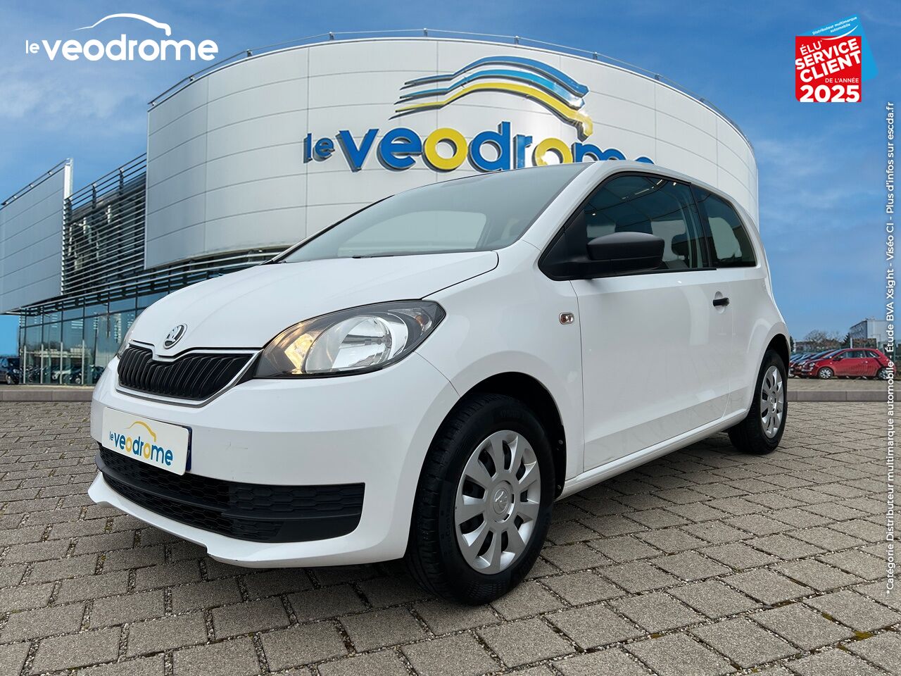 Véhicule d'occasion SKODA CITIGO 1.0 MPI 60CH ACTIVE chez Le Veodrome