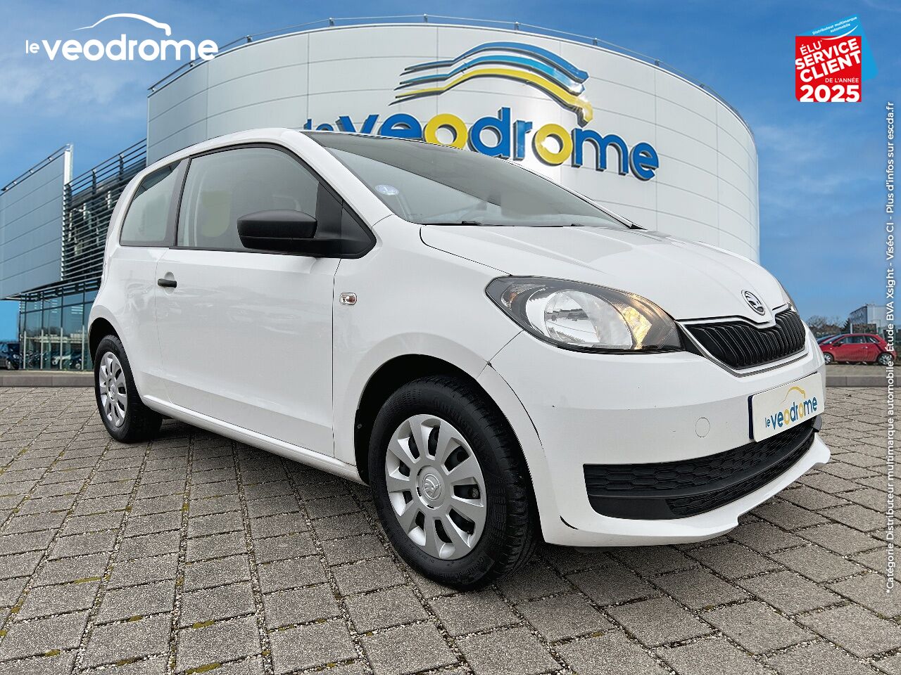Véhicule d'occasion SKODA CITIGO 1.0 MPI 60CH ACTIVE chez Le Veodrome