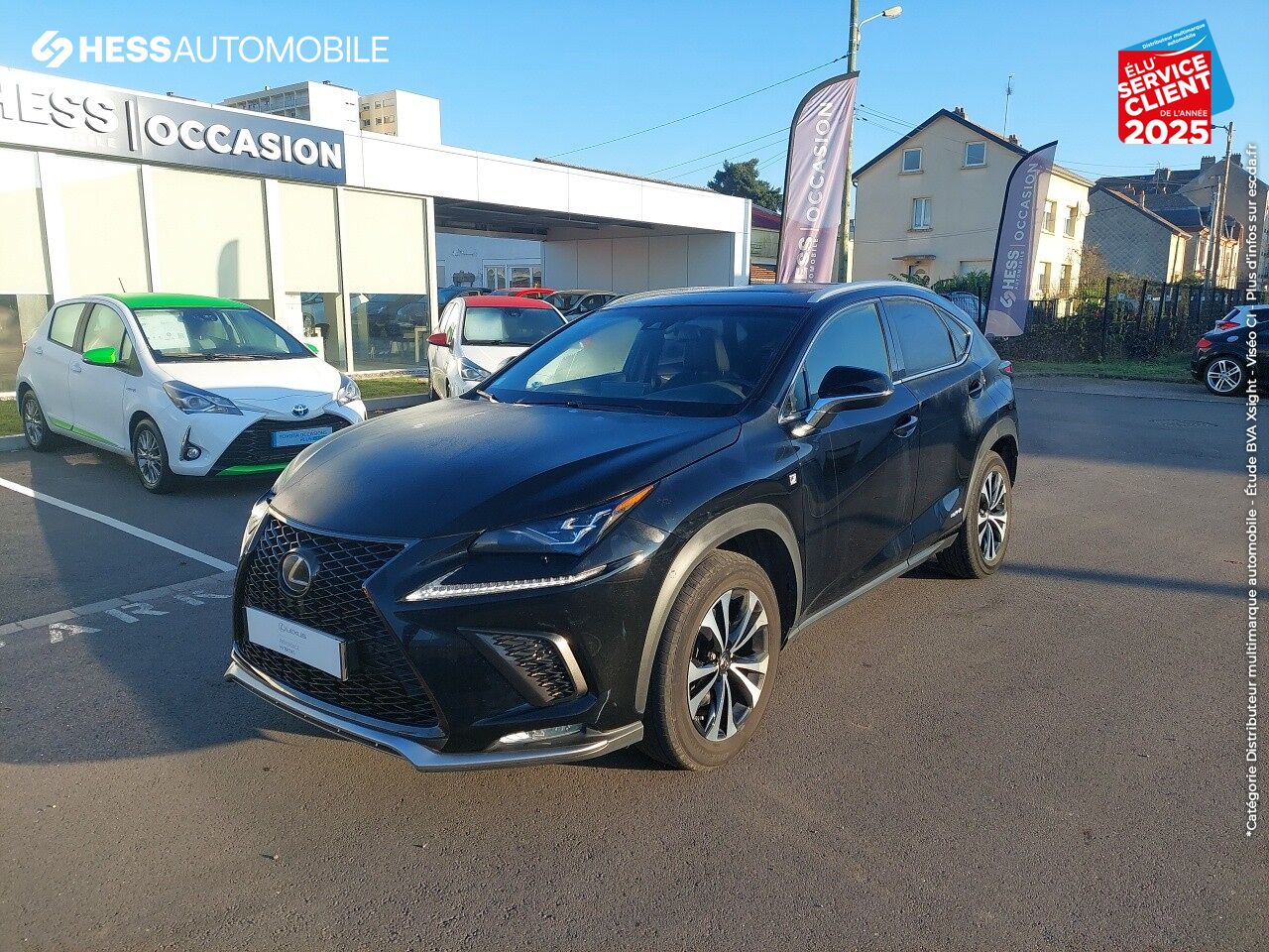 Véhicule d'occasion LEXUS NX 300H 4WD F SPORT TOUVRANT GPS SIEGES CHAUF chez Lexus Metz