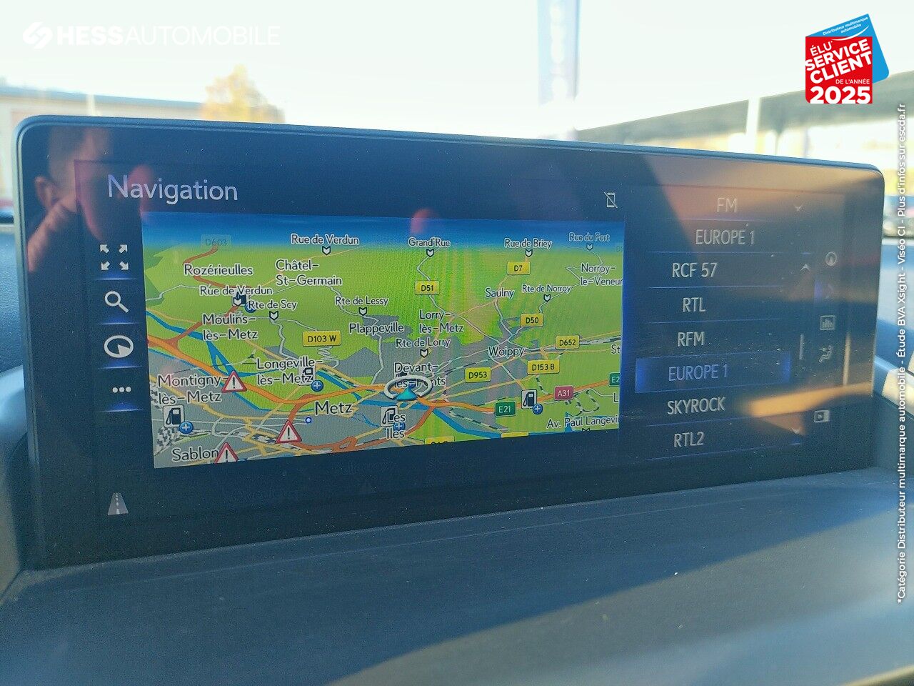 Véhicule d'occasion LEXUS NX 300H 4WD F SPORT TOUVRANT GPS SIEGES CHAUF chez Lexus Metz