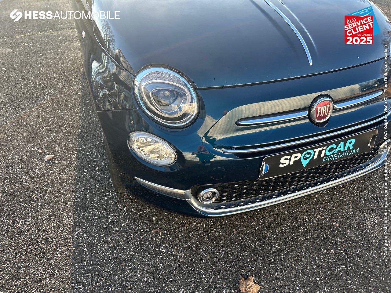 Véhicule d'occasion FIAT 500C 1.2 8V 69CH LOUNGE chez Toyota Sarreguemines