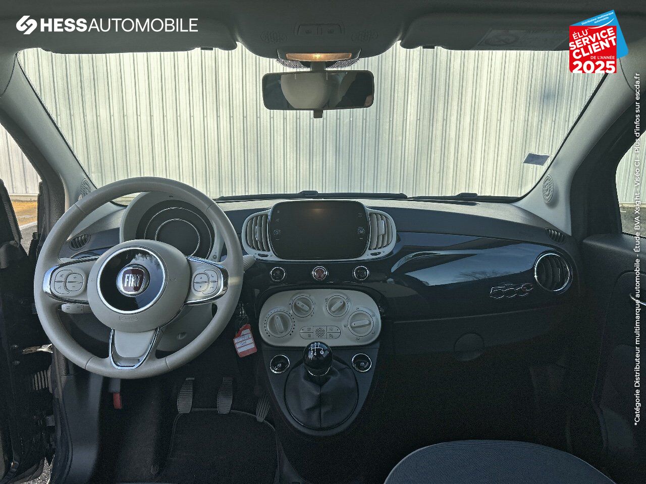 Véhicule d'occasion FIAT 500C 1.2 8V 69CH LOUNGE chez Toyota Sarreguemines