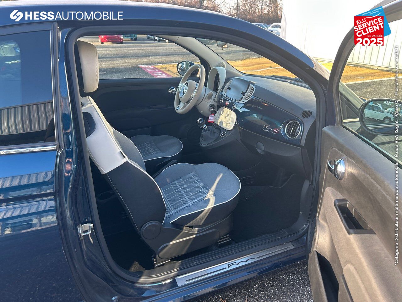 Véhicule d'occasion FIAT 500C 1.2 8V 69CH LOUNGE chez Toyota Sarreguemines