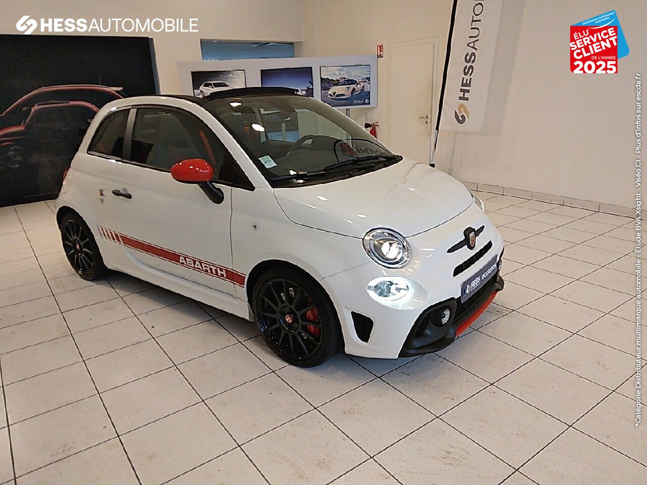 Véhicule d'occasion ABARTH 500C 1.4 TURBO T-JET 180CH 595 ESSEESSE E6D FULL chez HESS Automobile