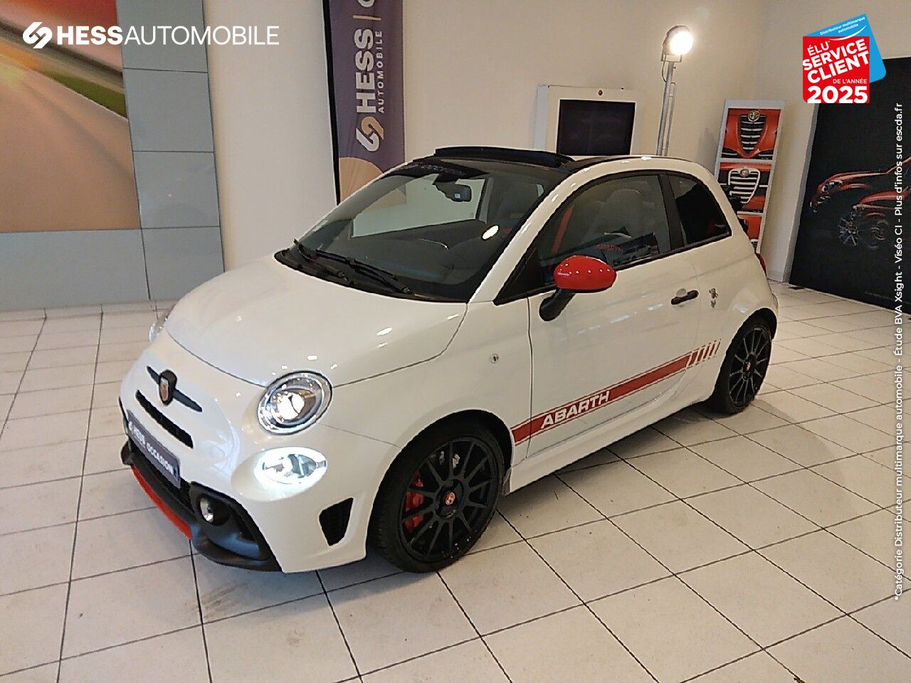 Véhicule d'occasion ABARTH 500C 1.4 TURBO T-JET 180CH 595 ESSEESSE E6D FULL chez HESS Automobile