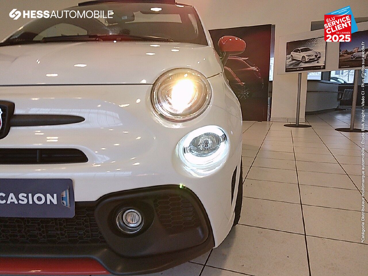 Véhicule d'occasion ABARTH 500C 1.4 TURBO T-JET 180CH 595 ESSEESSE E6D FULL chez HESS Automobile