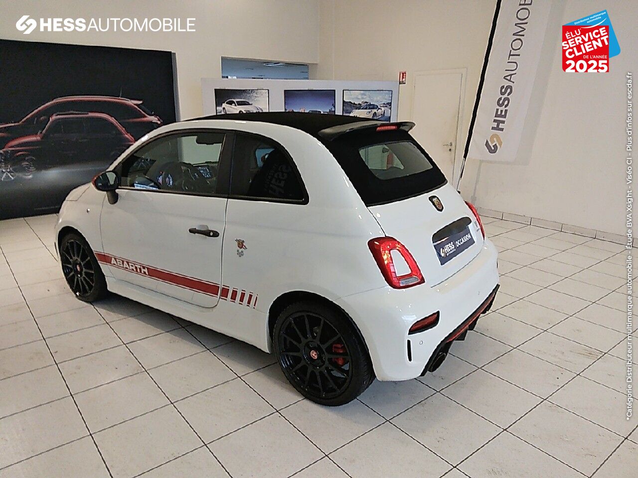 Véhicule d'occasion ABARTH 500C 1.4 TURBO T-JET 180CH 595 ESSEESSE E6D FULL chez HESS Automobile