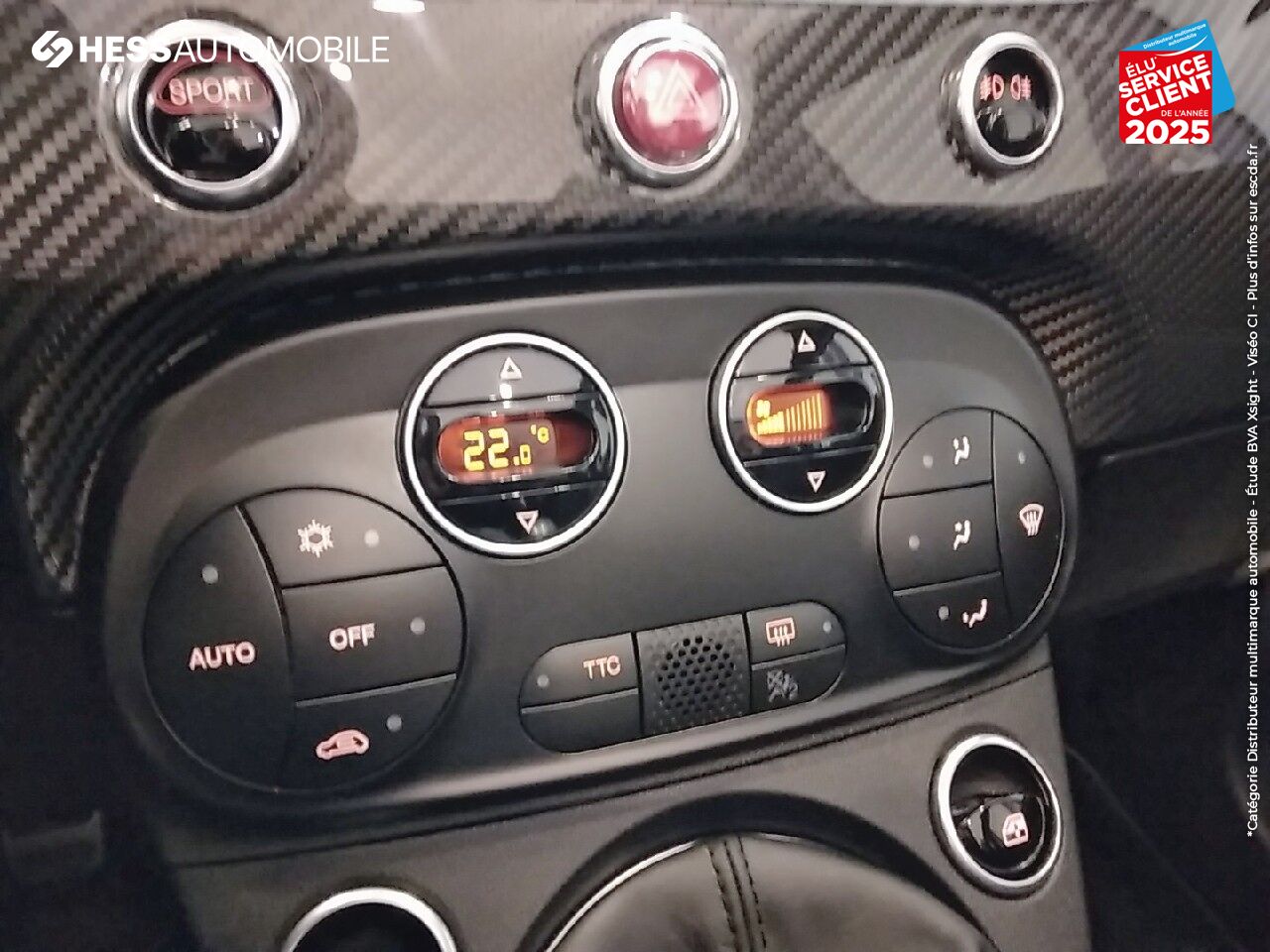 Véhicule d'occasion ABARTH 500C 1.4 TURBO T-JET 180CH 595 ESSEESSE E6D FULL chez HESS Automobile