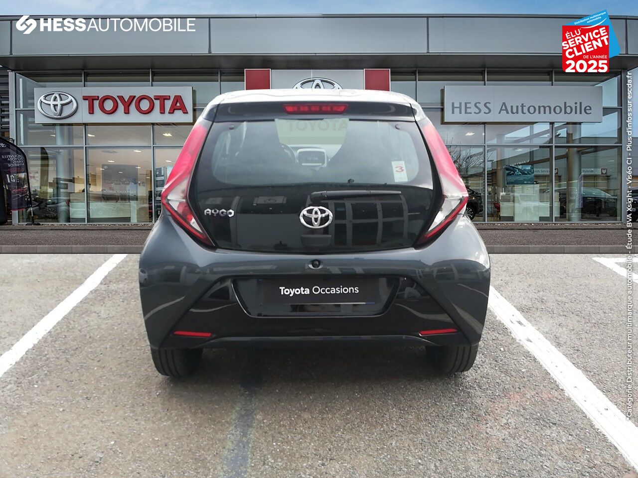 Véhicule d'occasion TOYOTA AYGO 1.0 VVT-I 72CH X-PLAY 5P MY20 chez Toyota Belfort