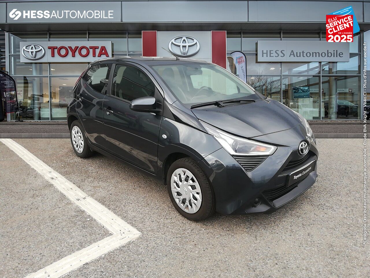Véhicule d'occasion TOYOTA AYGO 1.0 VVT-I 72CH X-PLAY 5P MY20 chez Toyota Belfort