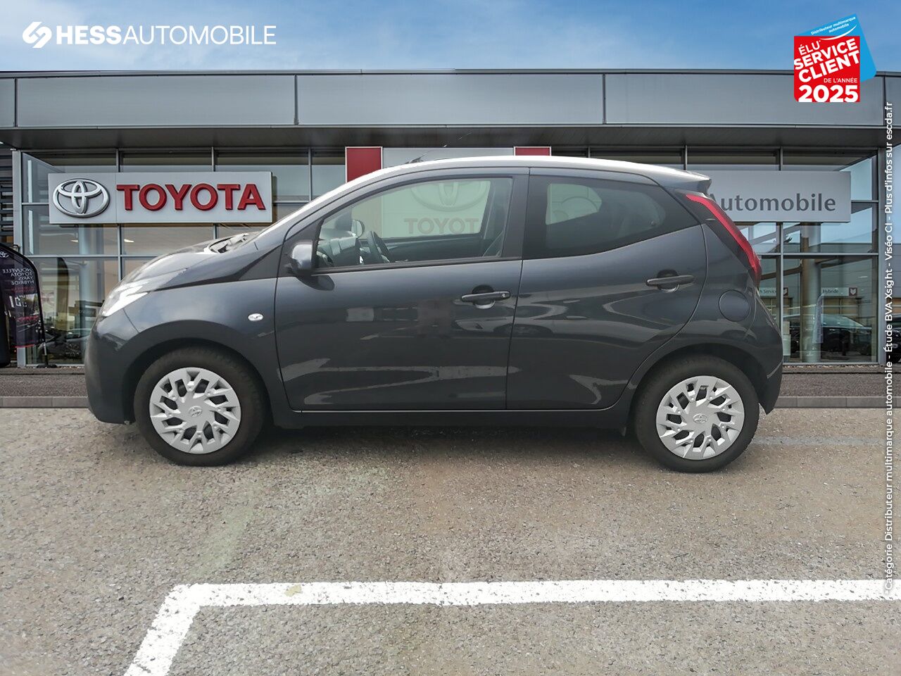Véhicule d'occasion TOYOTA AYGO 1.0 VVT-I 72CH X-PLAY 5P MY20 chez Toyota Belfort