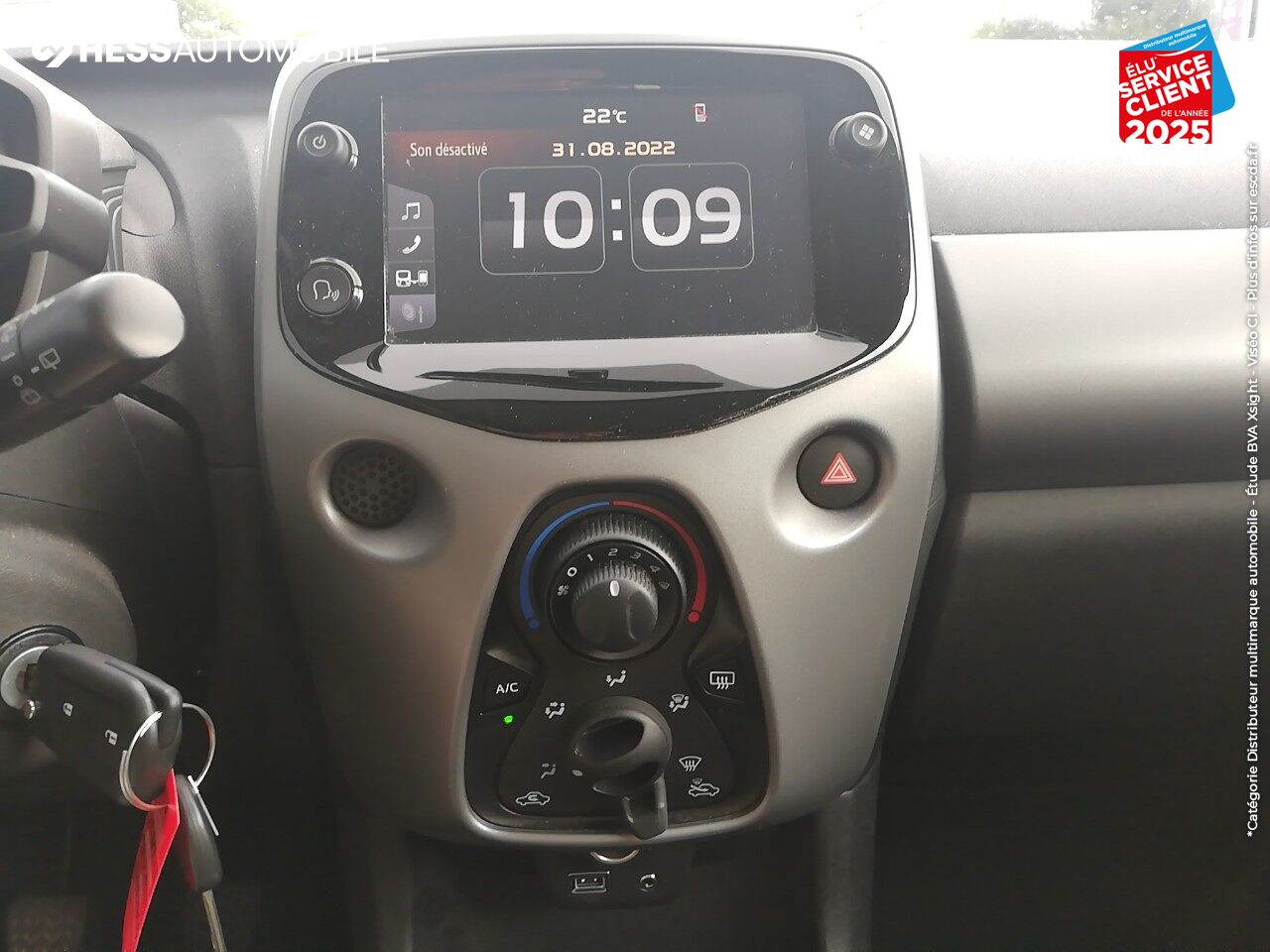 Véhicule d'occasion TOYOTA AYGO 1.0 VVT-I 72CH X-PLAY 5P MY20 chez Toyota Belfort