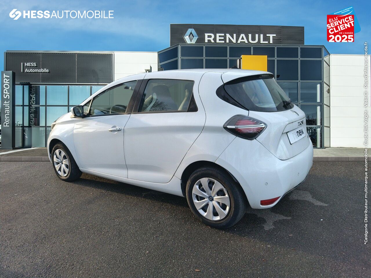 Véhicule d'occasion RENAULT ZOE BUSINESS CHARGE NORMALE R110 chez Renault Sélestat