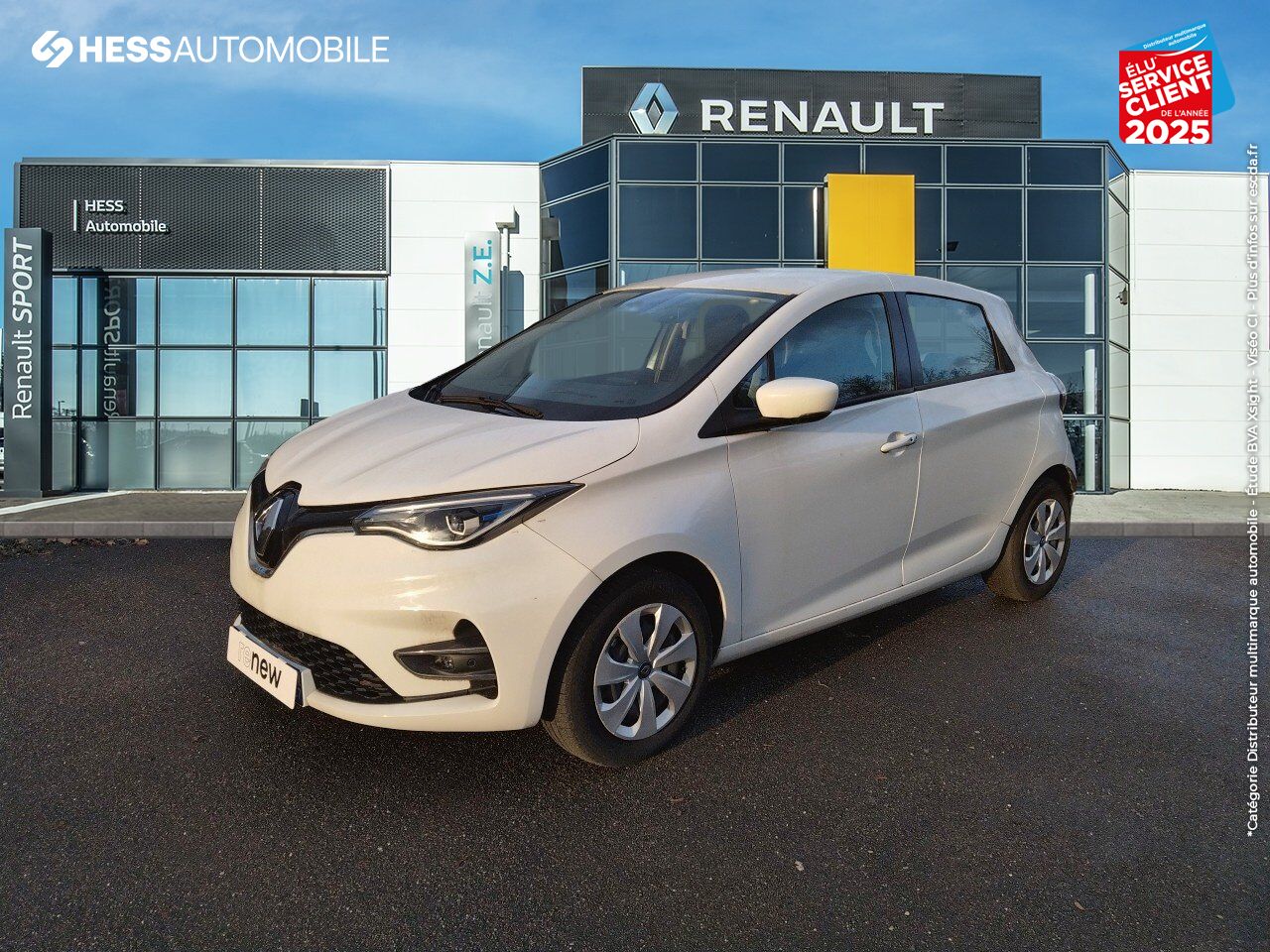 Véhicule d'occasion RENAULT ZOE BUSINESS CHARGE NORMALE R110 chez Renault Sélestat