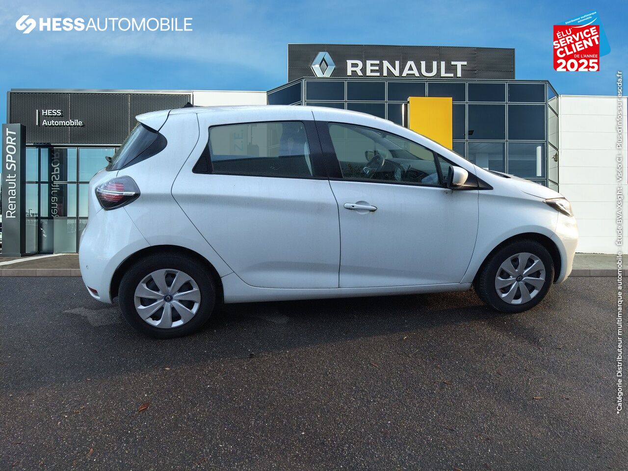 Véhicule d'occasion RENAULT ZOE BUSINESS CHARGE NORMALE R110 chez Renault Sélestat