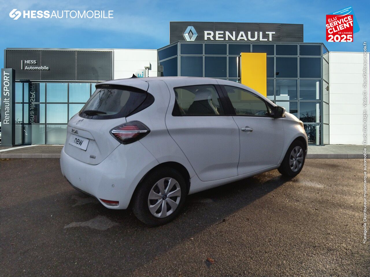 Véhicule d'occasion RENAULT ZOE BUSINESS CHARGE NORMALE R110 chez Renault Sélestat