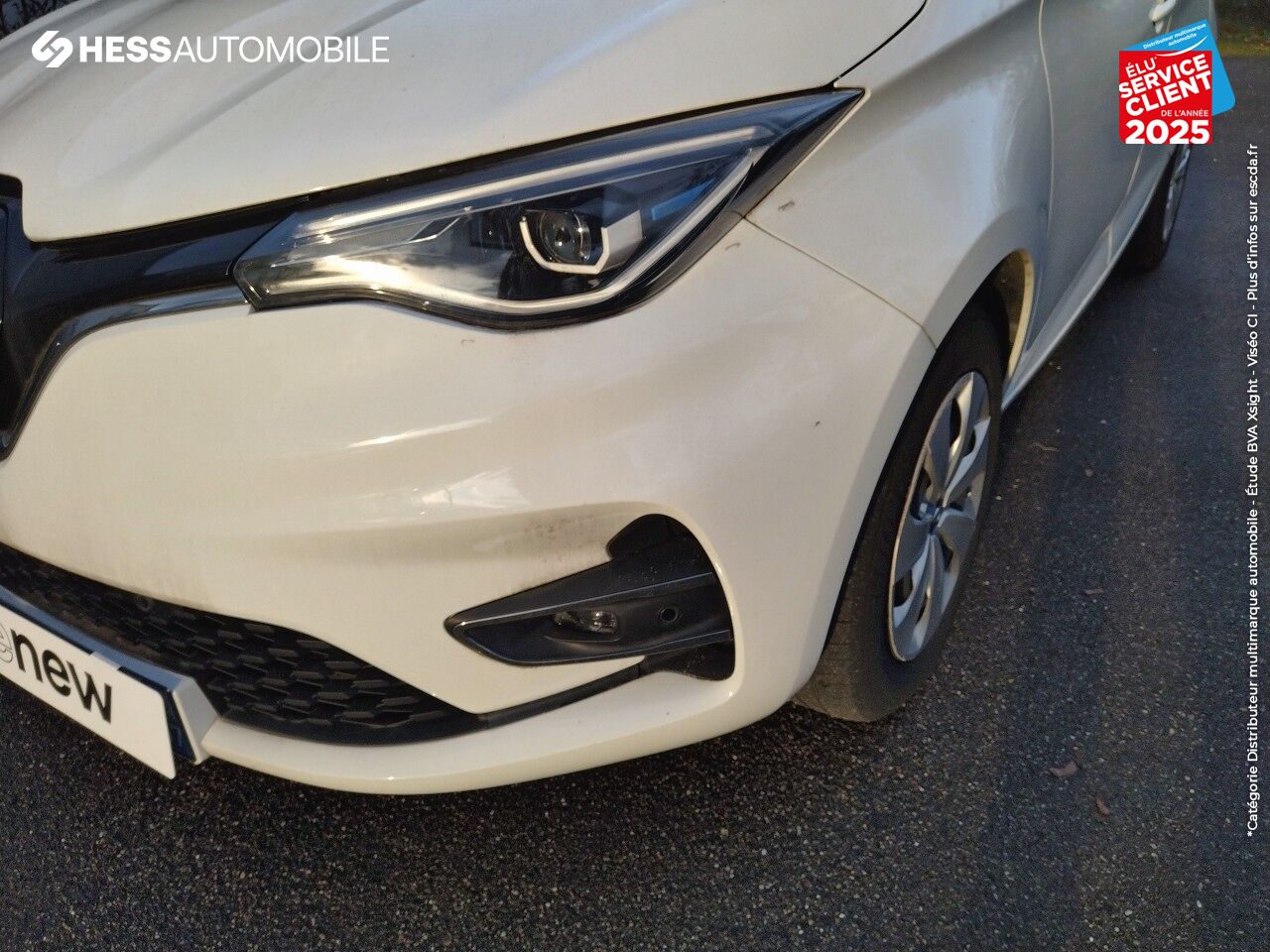 Véhicule d'occasion RENAULT ZOE BUSINESS CHARGE NORMALE R110 chez Renault Sélestat