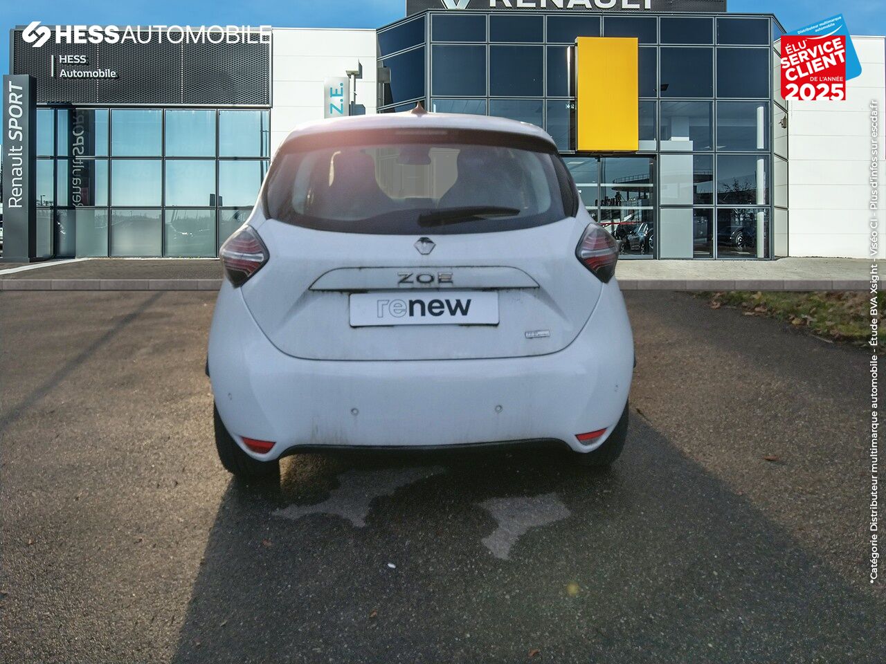 Véhicule d'occasion RENAULT ZOE BUSINESS CHARGE NORMALE R110 chez Renault Sélestat
