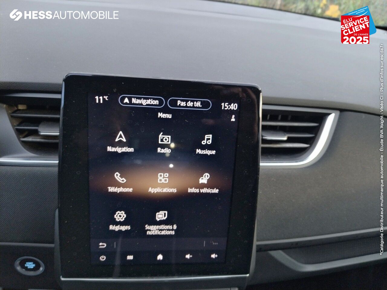Véhicule d'occasion RENAULT ZOE BUSINESS CHARGE NORMALE R110 chez Renault Sélestat