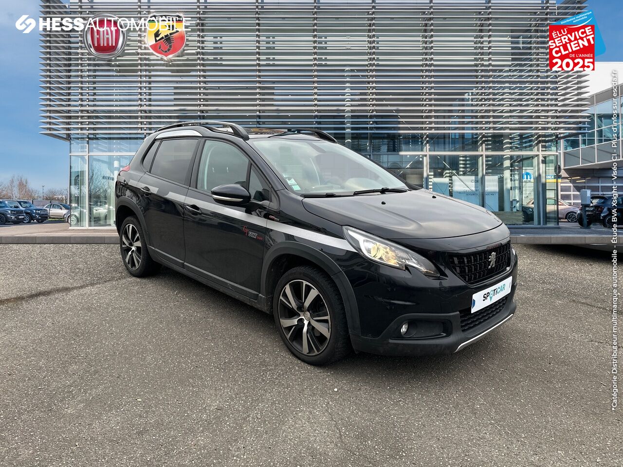 Véhicule d'occasion PEUGEOT 2008 1.2 PURETECH 110CH GT LINE SS EAT6 chez Toyota Thionville