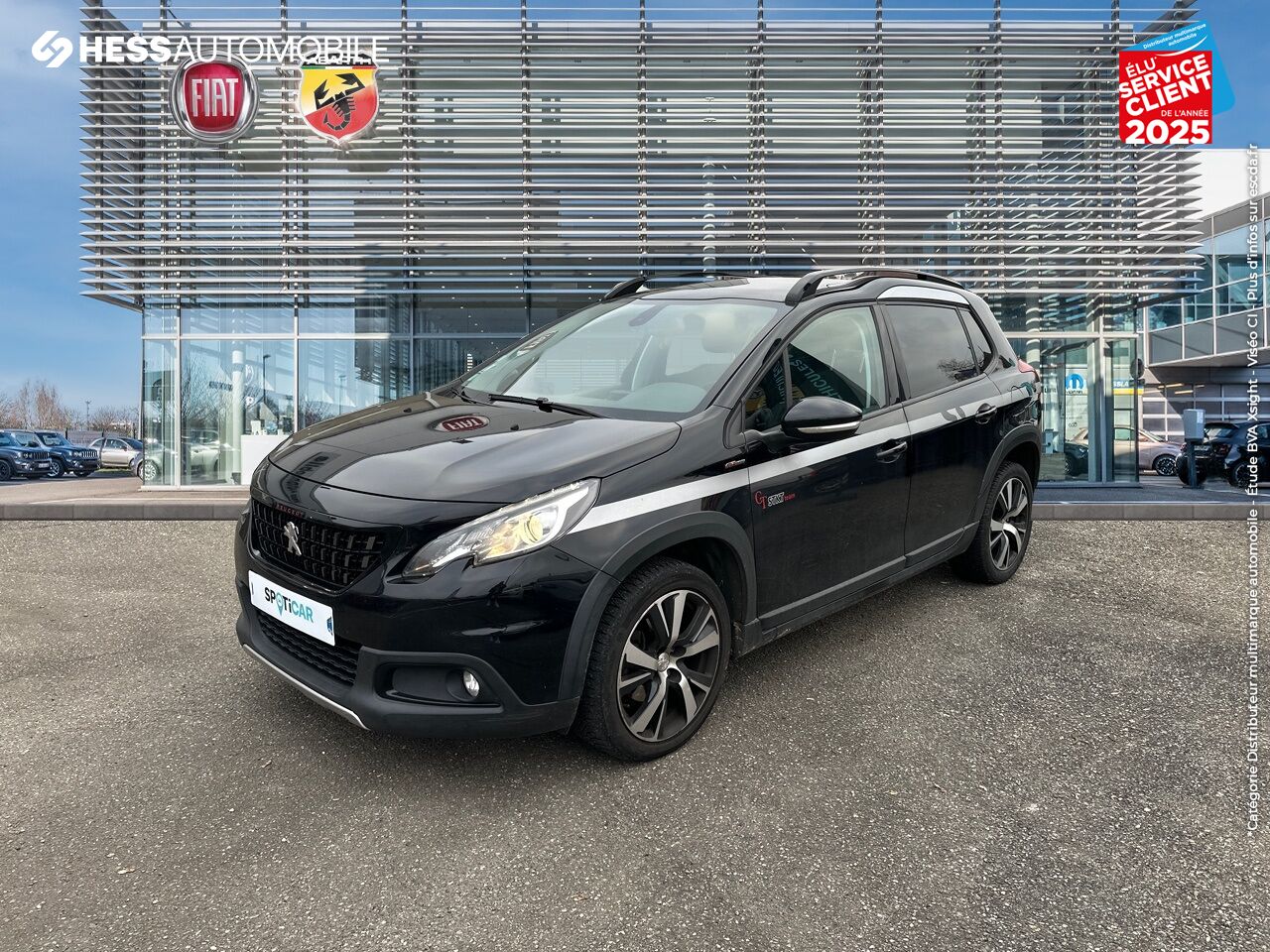Véhicule d'occasion PEUGEOT 2008 1.2 PURETECH 110CH GT LINE SS EAT6 chez Toyota Thionville