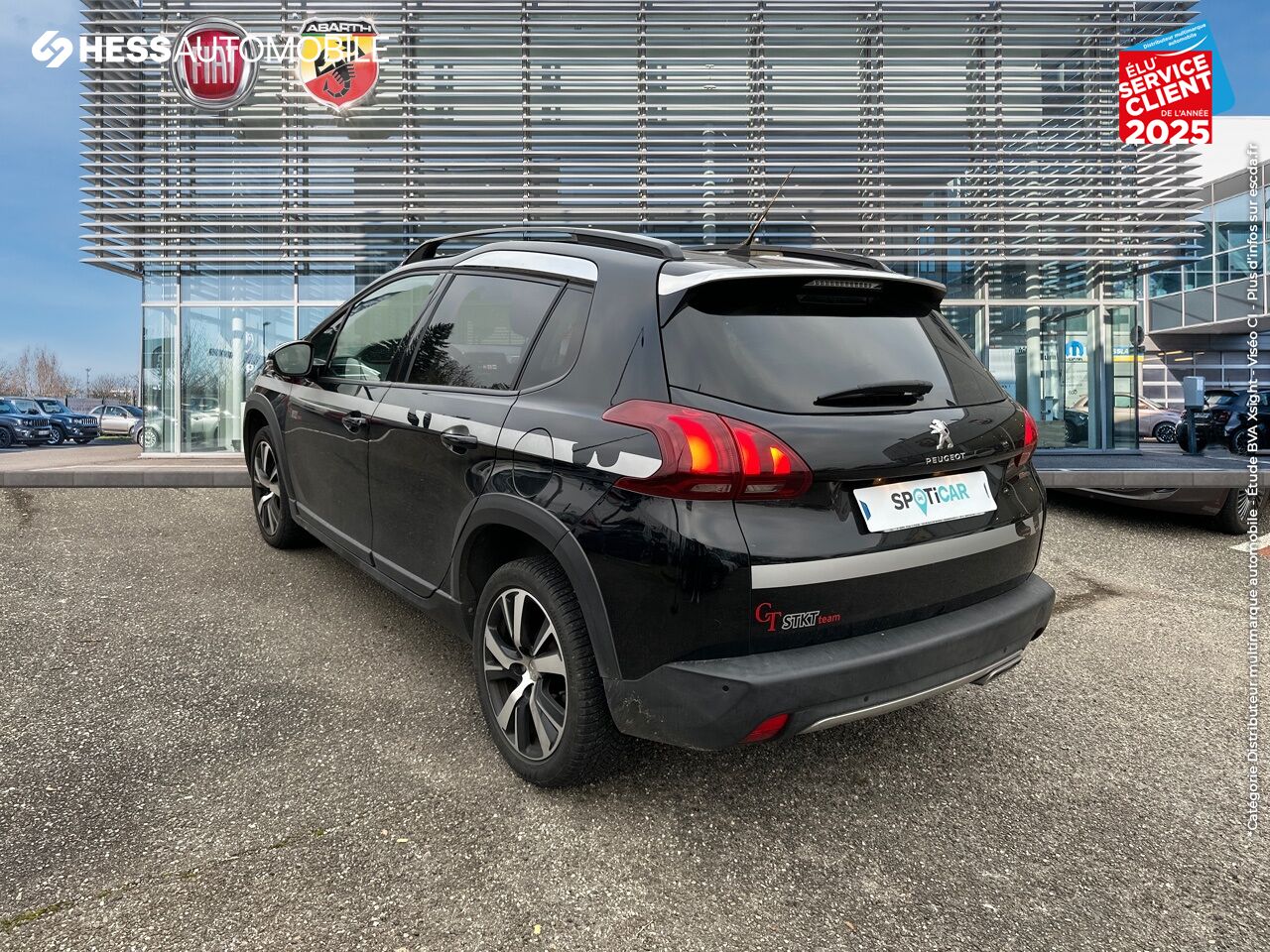 Véhicule d'occasion PEUGEOT 2008 1.2 PURETECH 110CH GT LINE SS EAT6 chez Toyota Thionville