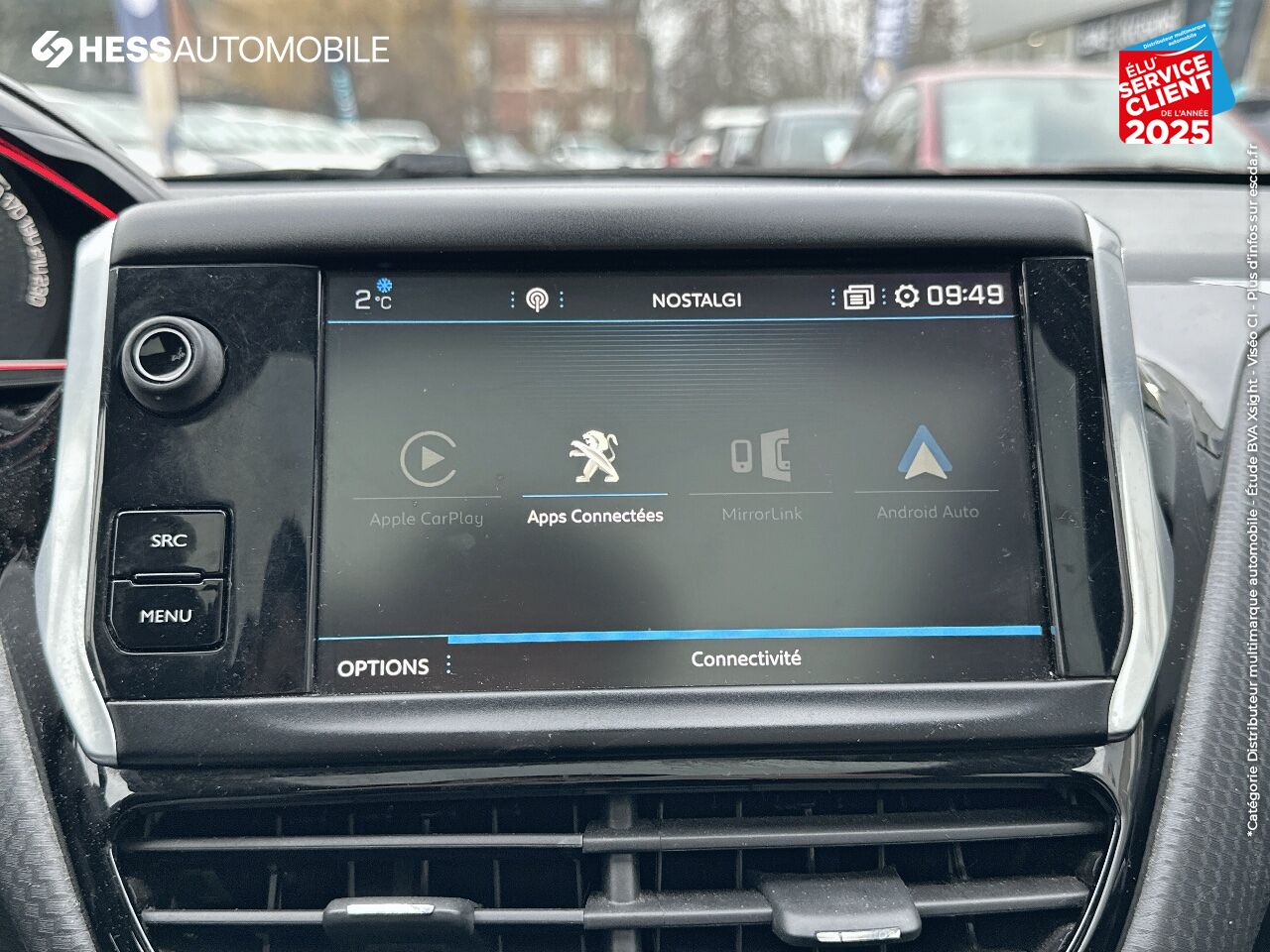 Véhicule d'occasion PEUGEOT 2008 1.2 PURETECH 110CH GT LINE SS EAT6 chez Toyota Thionville