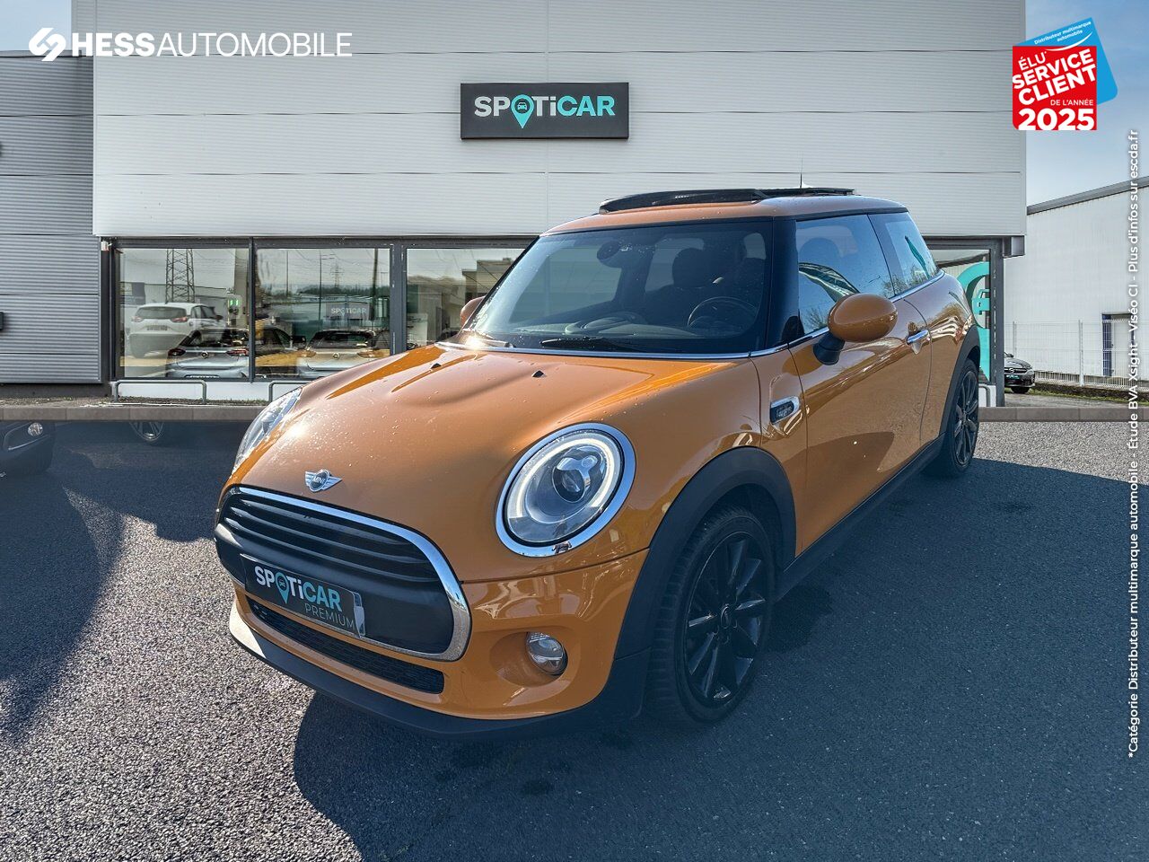 Véhicule d'occasion MINI MINI ONE D 95CH BLACKFRIARS 99G GPS T OUVRANT chez MINI Colmar