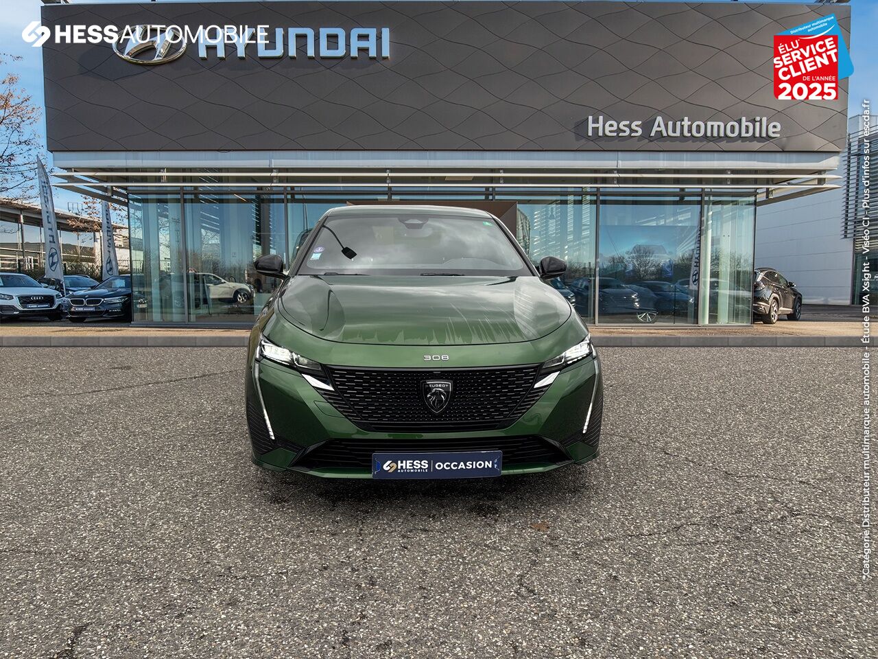 Véhicule d'occasion PEUGEOT 308 PLUG-IN HYBRID 225CH GT E-EAT8 SIEGES CHAUF GPS CAMERA CARPLAY chez Renault Saint-Louis