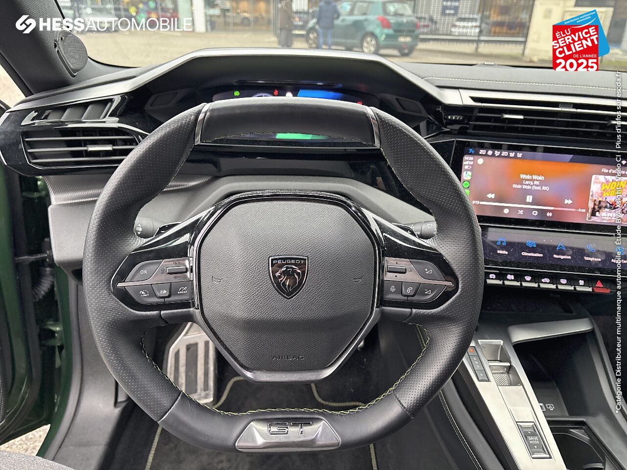 Véhicule d'occasion PEUGEOT 308 PLUG-IN HYBRID 225CH GT E-EAT8 SIEGES CHAUF GPS CAMERA CARPLAY chez Renault Saint-Louis