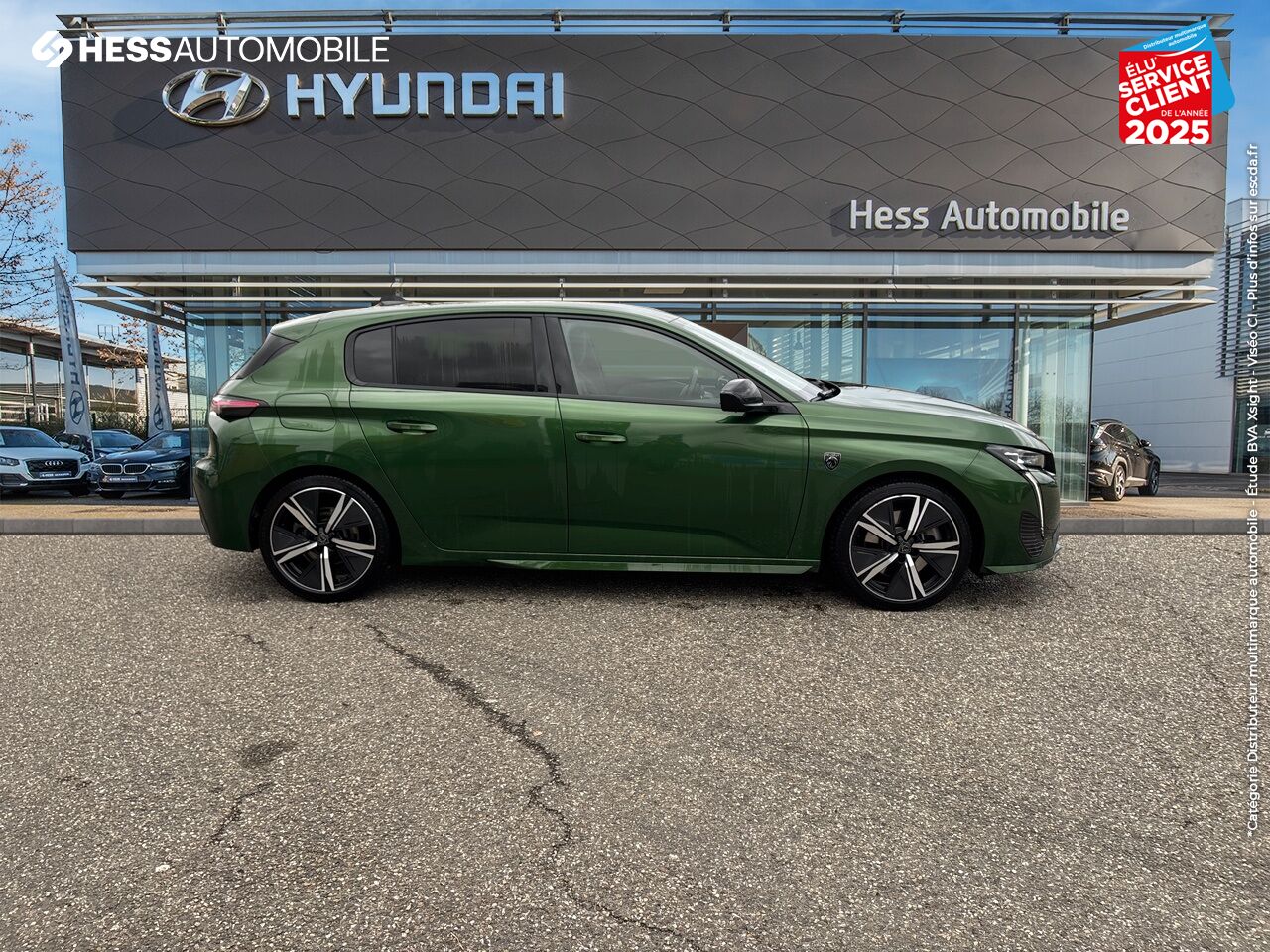 Véhicule d'occasion PEUGEOT 308 PLUG-IN HYBRID 225CH GT E-EAT8 SIEGES CHAUF GPS CAMERA CARPLAY chez Renault Saint-Louis