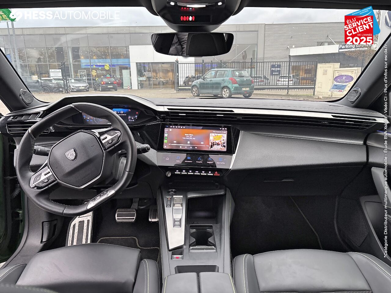 Véhicule d'occasion PEUGEOT 308 PLUG-IN HYBRID 225CH GT E-EAT8 SIEGES CHAUF GPS CAMERA CARPLAY chez Renault Saint-Louis
