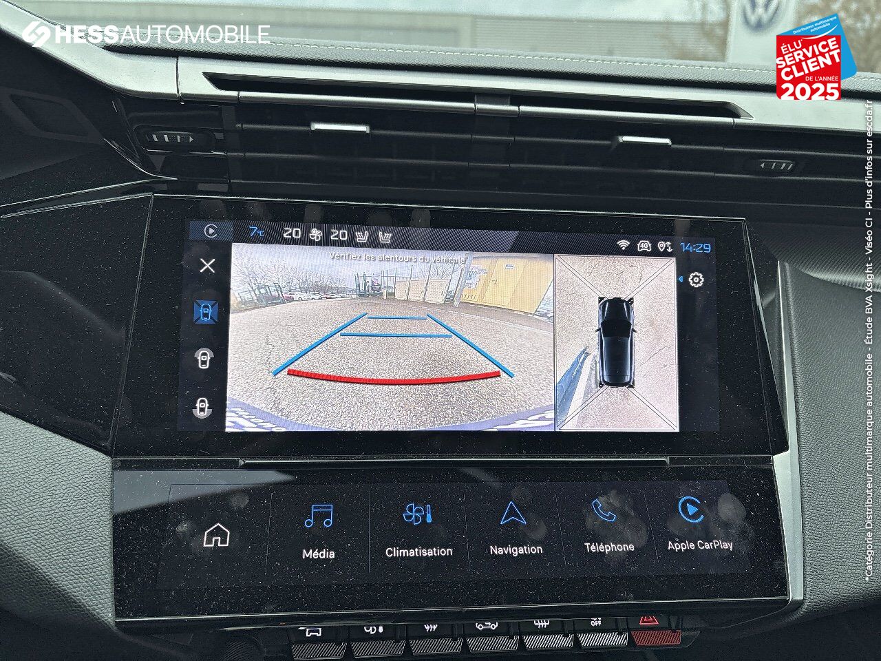 Véhicule d'occasion PEUGEOT 308 PLUG-IN HYBRID 225CH GT E-EAT8 SIEGES CHAUF GPS CAMERA CARPLAY chez Renault Saint-Louis