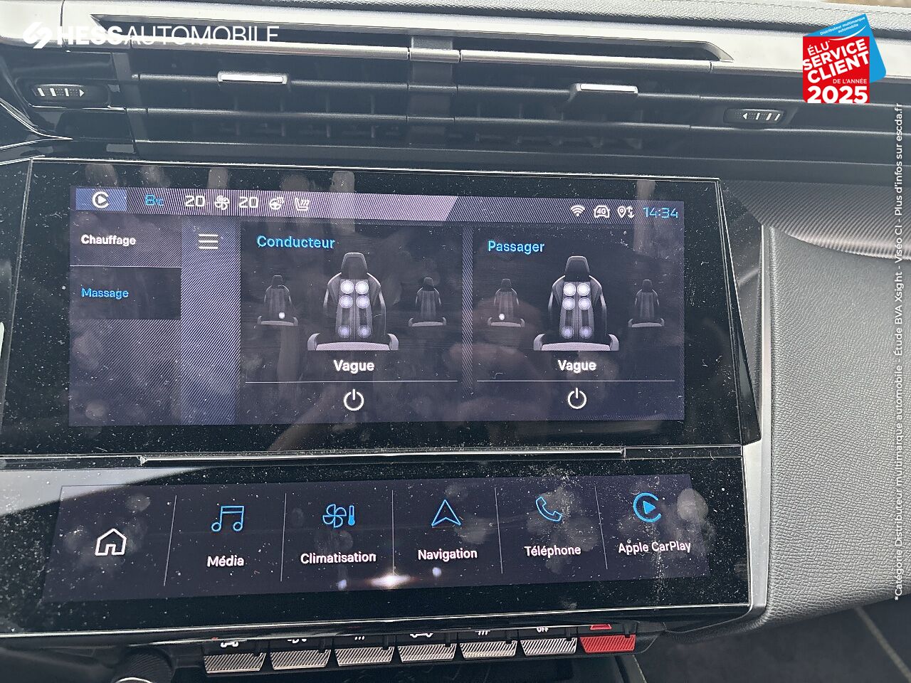 Véhicule d'occasion PEUGEOT 308 PLUG-IN HYBRID 225CH GT E-EAT8 SIEGES CHAUF GPS CAMERA CARPLAY chez Renault Saint-Louis