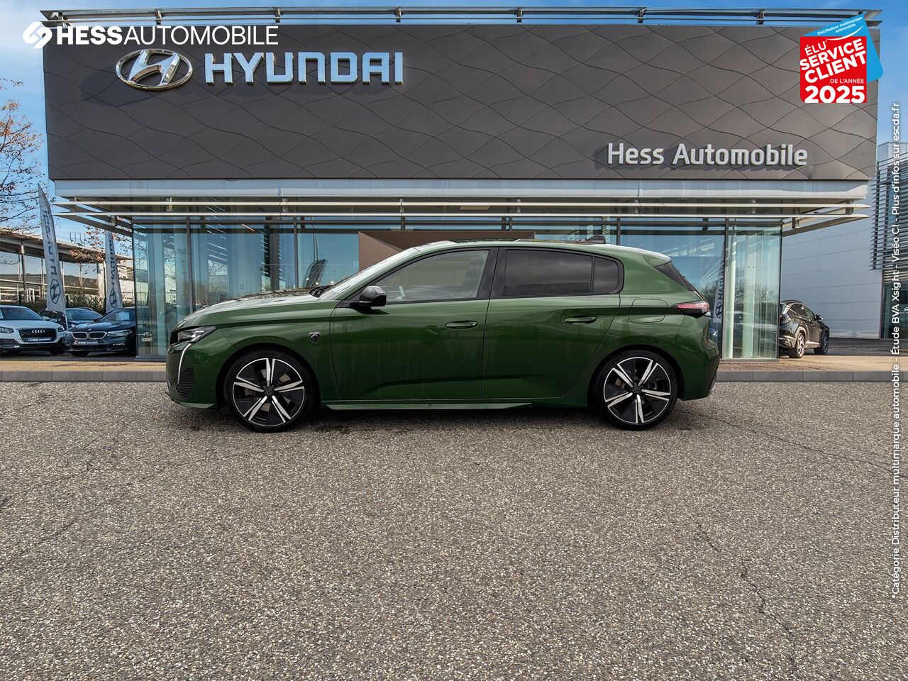 Véhicule d'occasion PEUGEOT 308 PLUG-IN HYBRID 225CH GT E-EAT8 SIEGES CHAUF GPS CAMERA CARPLAY chez Renault Saint-Louis