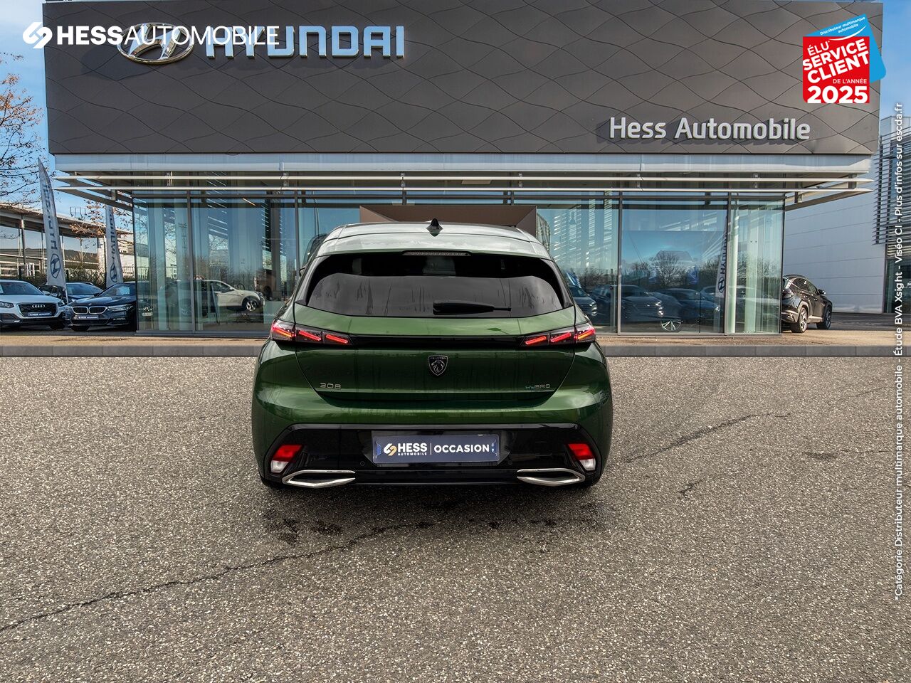 Véhicule d'occasion PEUGEOT 308 PLUG-IN HYBRID 225CH GT E-EAT8 SIEGES CHAUF GPS CAMERA CARPLAY chez Renault Saint-Louis