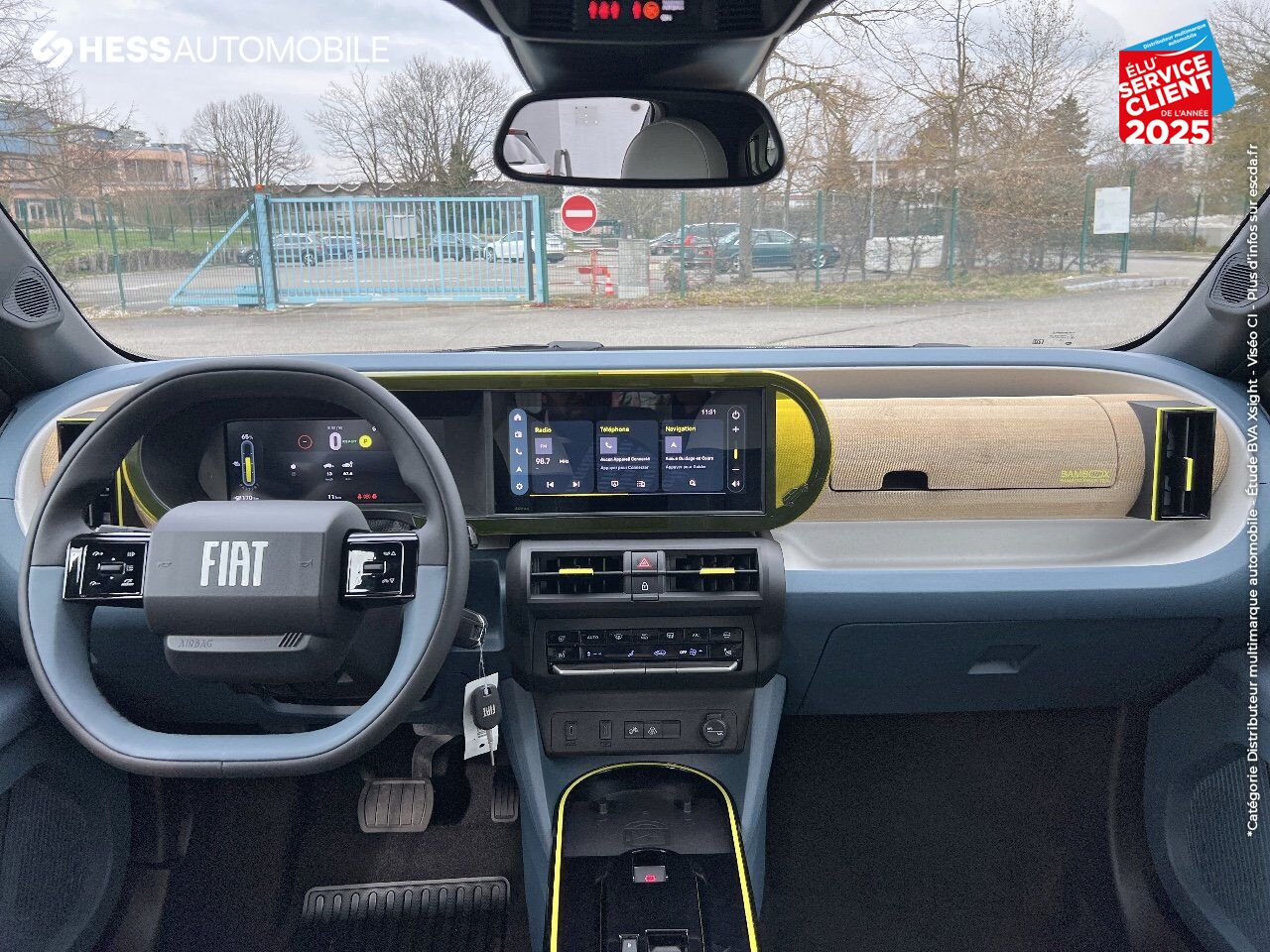 Véhicule d'occasion FIAT GRANDE PANDA ELECTRIQUE 113CH LA PRIMA chez Hyundai Reims