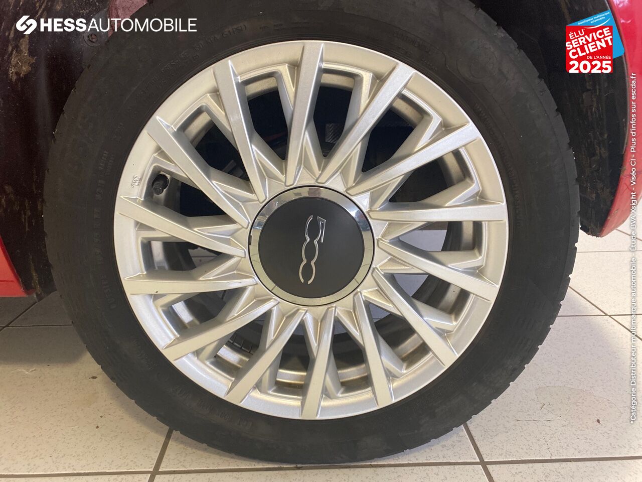 Véhicule d'occasion FIAT 500C 1.2 8V 69CH LOUNGE chez Fiat Besançon