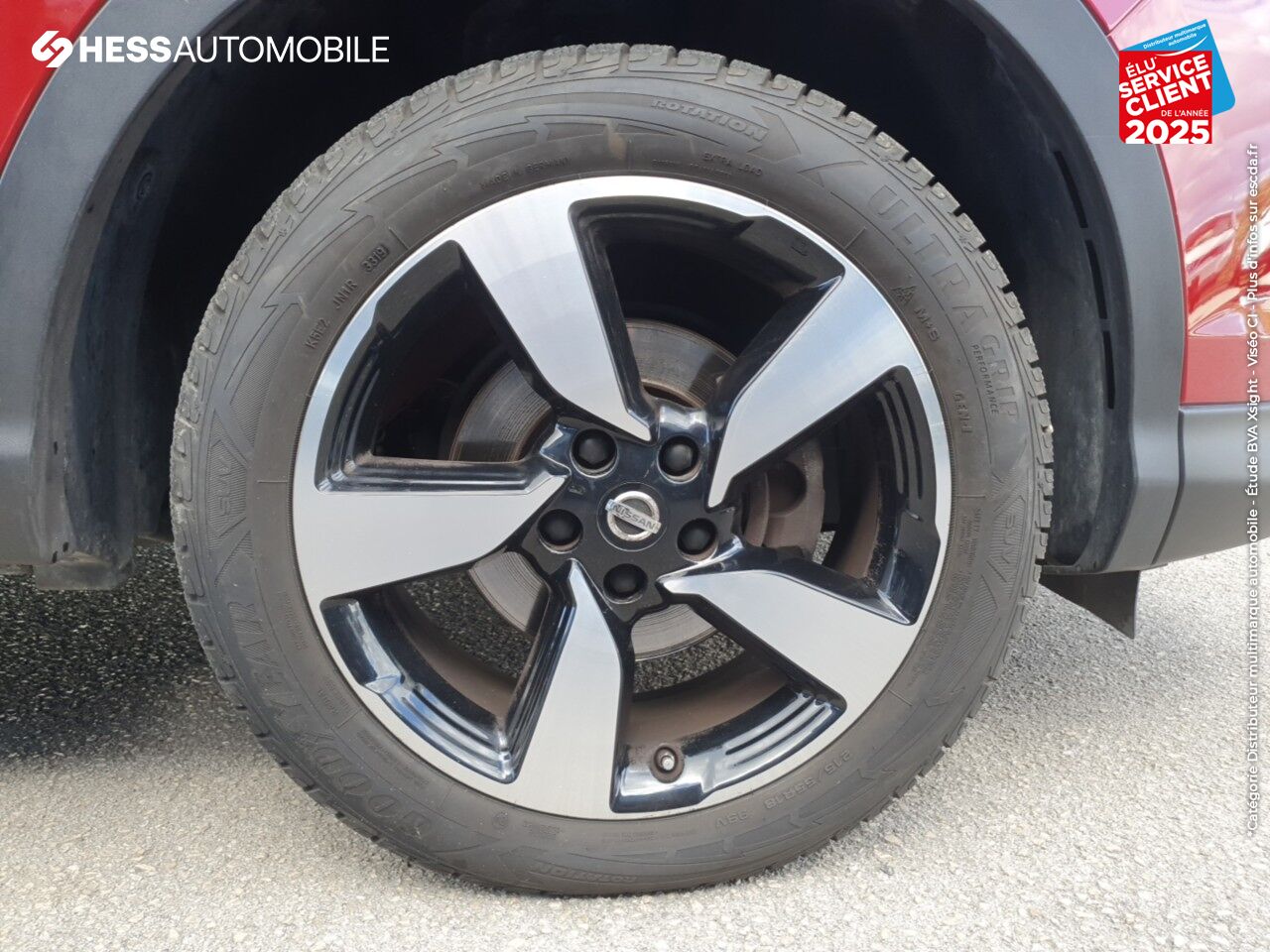 Véhicule d'occasion NISSAN QASHQAI 1.6 DCI 130CH N-CONNECTA ALL-MODE 4X4-I chez Nissan Dijon