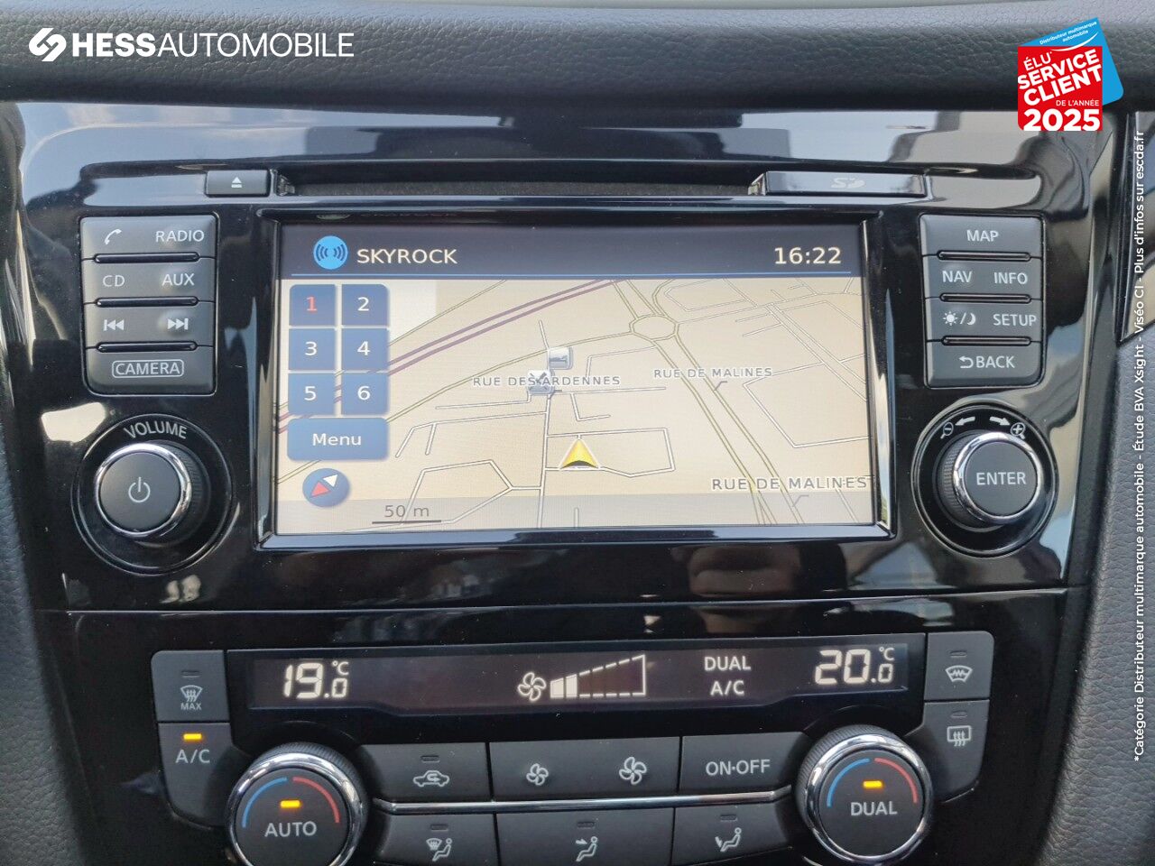Véhicule d'occasion NISSAN QASHQAI 1.6 DCI 130CH N-CONNECTA ALL-MODE 4X4-I chez Nissan Dijon