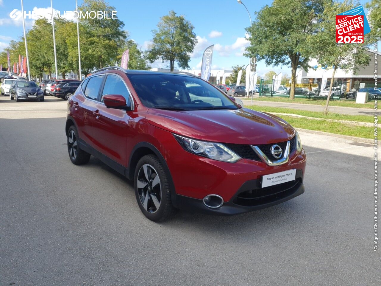 Véhicule d'occasion NISSAN QASHQAI 1.6 DCI 130CH N-CONNECTA ALL-MODE 4X4-I chez Nissan Dijon