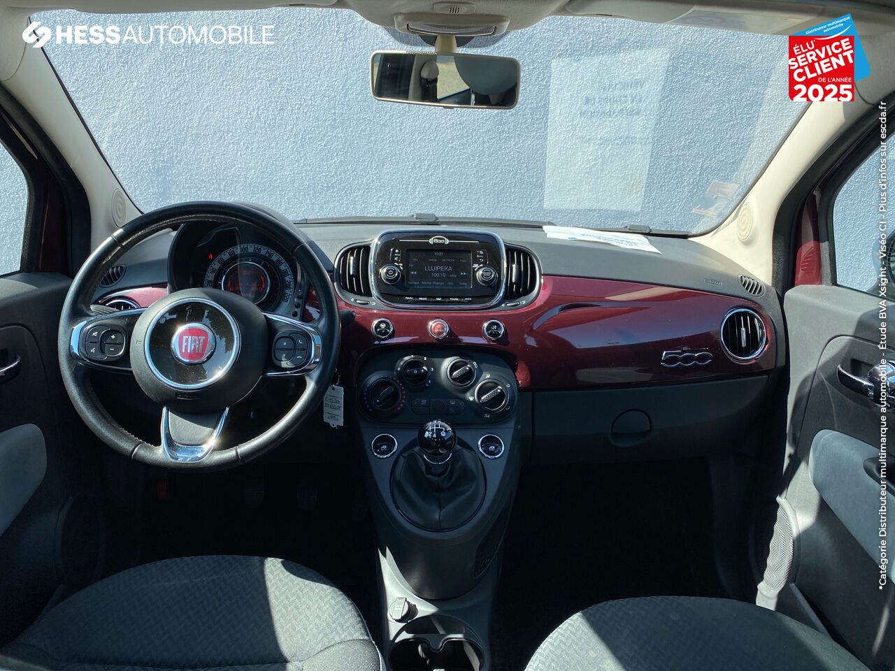 Véhicule d'occasion FIAT 500 1.2 8V 69CH POPSTAR TPANO chez Fiat 500 occasion