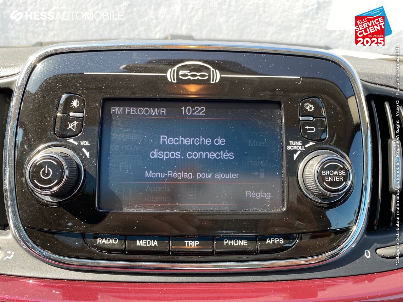 Véhicule d'occasion FIAT 500 1.2 8V 69CH POPSTAR TPANO chez Fiat 500 occasion