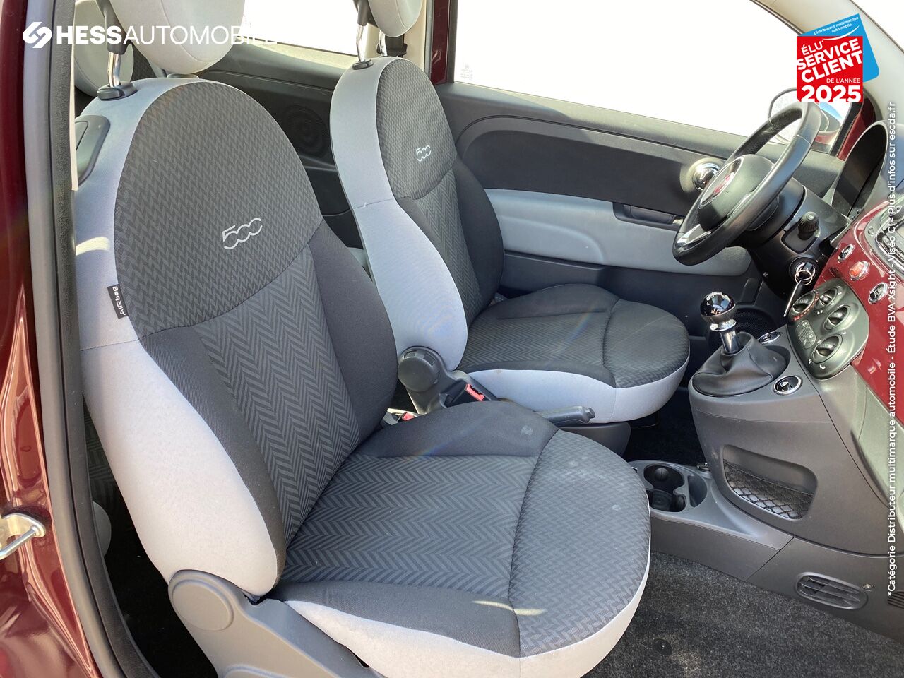 Véhicule d'occasion FIAT 500 1.2 8V 69CH POPSTAR TPANO chez Fiat 500 occasion