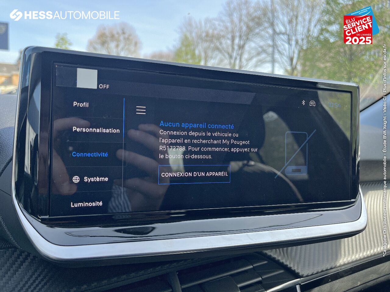 Véhicule neuf PEUGEOT 208 1.2 HYBRID 100CH ALLURE E-DCS6 chez Peugeot Sedan
